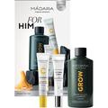 MÁDARA Haarpflege Shampoo Geschenkset Grow Volume Shampoo 250 ml + TIME MIRACLE Hydra Firm Hyaluron Concentrate Jelly 15 ml + Vitamin C Illuminating Recovery Cream 15 ml