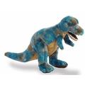 Aurora 32116 - Dinosaurier T-Rex, stehend, blau/braun, Plüsch, 36 cm - Aurora World