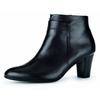 Stiefelette GABOR "Nizza", Damen, Gr. 35, schwarz, Nappaleder, unifarben, elegant, Schuhe, mit Innenreißverschluss