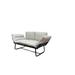 66"in Metal Frame Loveseat, Home Theater Leasure Loveseat Multi-purpose Seating and Sleeping Solution for Living Room Bed Room.
