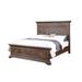 New Classic Furniture Hazen Walnut Panel Bed with USB Port