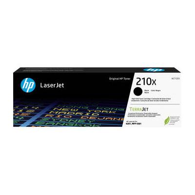 HP 210X High-Yield Black Laser Toner Cartridge W21...