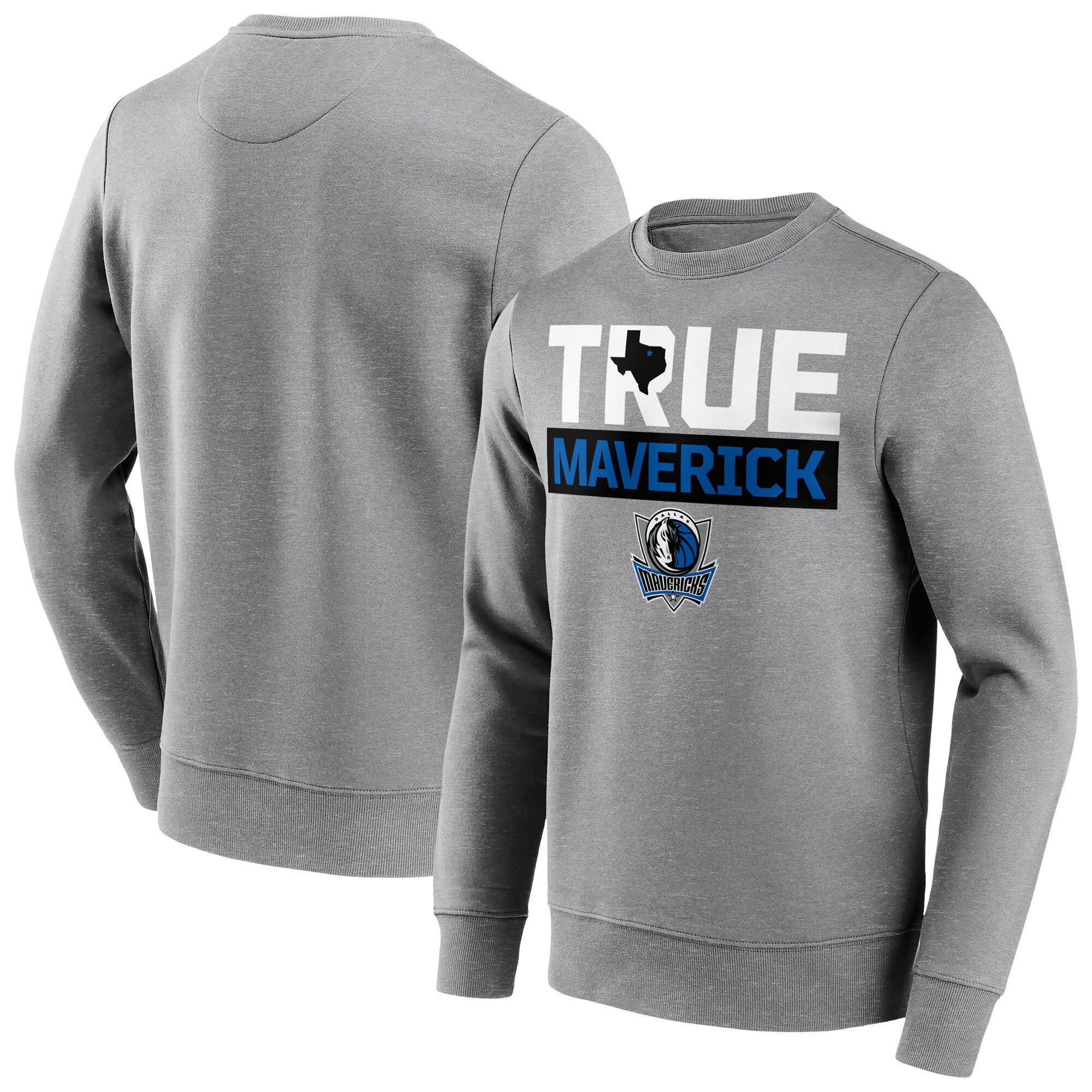 Dallas Mavericks Fanatics Branded Iconic Hometown Graphic Crew Sweatshirt - Herren - Groß und Groß Image