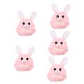 ibasenice 5pcs ears bunny headgear adult costume stuffed animal bunny kids bonnet funny rabbit hats party hat rabbit ears headwear bunny hats party favor accessories cosplay Plush