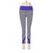 Lululemon Athletica Active Pants - Mid/Reg Rise: Blue Activewear - Women's Size 6