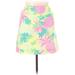 Lilly Pulitzer Casual A-Line Skirt Mini: Green Floral Bottoms - Women's Size 19