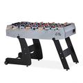 KICK Foosball Tables KICK Monarch 48" Folding Foosball Table Manufactured wood in Gray | Wayfair L003