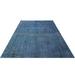 Blue 78" x 121" L Area Rug - Rug N Carpet Atina Rectangle 6'6" X 10'1" Area Rug 121.0 x 78.0 x 0.4 in Wool | 78" W X 121" L | Wayfair