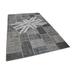 Gray 79" x 119" L Area Rug - Rug N Carpet Rectangle Flag Patchwork Rectangle 6'6" X 9'10" Indoor/Outdoor Area Rug 119.0 x 79.0 x 0.4 in /Wool | Wayfair