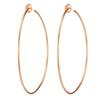 Lulu & Jane - Creolen Messing in Silber 1 ct Damen (29.99 € / 1 ct)