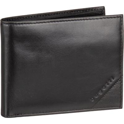 Bugatti Geldbörse Nobile Horizontal Wallet with Flap Schwarz Herren Image
