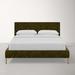Wade Logan® Bilkis Upholstered Low Profile Platform Bed Metal in Gray | Full | Wayfair 8C8268B0FE0C486683258FEE385630DB