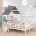 Magaw Full Solid Wood Canopy Bed by Harper Orchard Wood in Gray/White | 71.2 H x 56.4 W x 78.3 D in | Wayfair 5E56B53C70CD48D3965D1CA6C45BBBAD