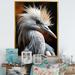 Latitude Run® Thianna Beige Animal Heron - Print Metal in Black/Brown | 32 H x 24 W x 1 D in | Wayfair DD6B9BAAEC24467F96FC8880DEC2261B