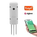 Tuya Zigbee-Testeur de Sol Sans Fil Humidimètre Température Humidité Capteur de permission