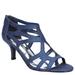 Easy Street Flattery - Womens 9 Navy Pump W