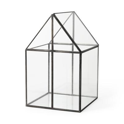 House Shaped Glass Terrarium