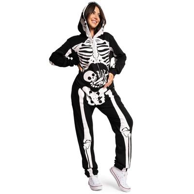 Women's Pregnant Skeleton Maternity Costume
