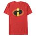 Men's Red The Incredibles Logo T-Shirt