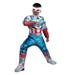 Youth Captain America Qualux Sam Wilson Costume