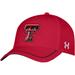 Men's Under Armour Red Texas Tech Raiders Iso-Chill Blitzing Accent Flex Hat