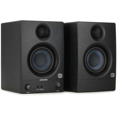 PreSonus Eris 3.5 3.5-inch Powered Studio Monitors - 2nd Generation, Black