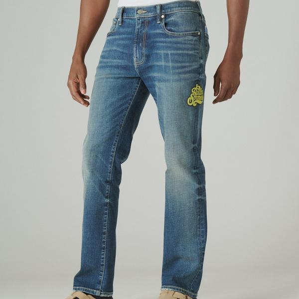 lucky-brand-223-straight-rolling-stones-jeans---mens-pants-denim-straight-leg-jeans-in-decca,-size-33-x-32/