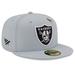 Men's New Era x Paper Planes Silver Las Vegas Raiders 59FIFTY Fitted Hat