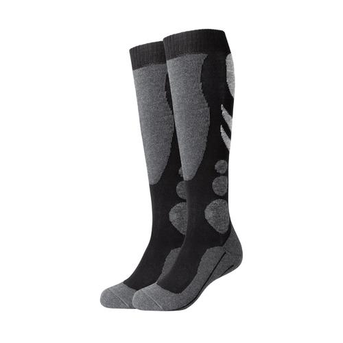 Kniestrümpfe CAMANO ""Kniestrümpfe 2er Pack"" Gr. 43/46, schwarz Damen Socken