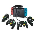 3 en 1 4 Ports GC poignée à Wiiu/PC/commutateur convertisseur adaptateur pour jeu PC GameCube GC