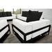 Orren Ellis Tilly 3 Piece Sunbrella Sofa Set w/ Cushions Metal in White/Black | Outdoor Furniture | Wayfair 656C500858AB46B2A99E3CEEEC1BB847