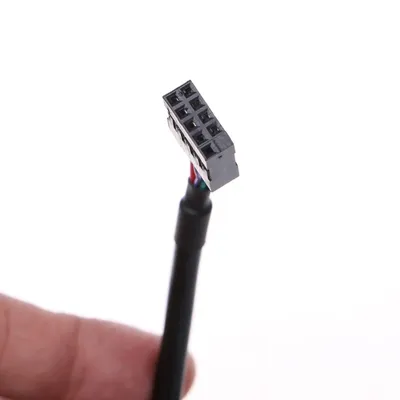 Boîtier USB 2.0 9 broches mâle vers USB 3.0 carte mère 20 broches femelle câble adaptateur