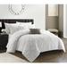 Latitude Run® Linwood Microfiber 9 Piece Comforter Set Polyester/Polyfill/Microfiber in White | Queen Comforter + 8 Additional Pieces | Wayfair