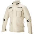 Alpinestars MO.ST.EQ Field wasserdichte Motorrad Textiljacke, beige, Größe S