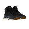 Schnürboots THE NORTH FACE "M BACK-TO-BERKELEY IV LEATHER WP", Gr. 43, schwarz, Leder, sportlich, Schuhe, wasserdicht