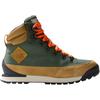 Schnürboots THE NORTH FACE "M BACK-TO-BERKELEY IV TEXTILE WP", Gr. 45, bunt (grün, braun), Leder, sportlich, Schuhe Schnürboots, wasserdicht