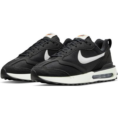 Sneaker NIKE SPORTSWEAR "Air Max Dawn", Gr. 36,5, schwarz, Textil, Leder, sportlich, Schuhe