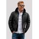 Lederjacke CAMP DAVID Gr. L, schwarz Herren Jacken Lederjacken