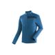 Funktionsshirt MAIER SPORTS "Skutvik HZ M" Gr. 58, blau (aquablau) Herren Shirts Sport funktionaler Midlayer für Herren, hohe Atmungsaktivität