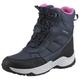 Winterstiefel GEOX "J SENTIERO GIRL B AB" Gr. 31, bunt (navy, fuchsia) Kinder Schuhe Stiefel Boots