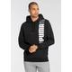 Kapuzensweatshirt PUMA "ESS+ LOGO LAB HOODIE FL" Gr. L, schwarz (puma black) Herren Sweatshirts