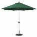 9 Foot Deluxe Auto-Tilt Umbrella-Sunbrella Solid Colors Fabric Type-Forest Green Fabric Color-Antique Bronze Pole Finish Bailey Street Home