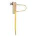 Beach Umbrella Sand Anchor Heavy Duty Umbrella Iron Holder Stand (Golden)