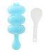 MSJUHEG Silicone Molds Cooking Utensils Set Rice Ball Molds Sushi Balls Maker Mould Spoon Kitchen Cooking Utensil Tools Set Kitchen Utensils Set Blue