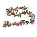 Artificial Flowers Plants Flower Garland Rose Vine Artificial Flowers Hanging Rose Ivy Hanging Basket Artificial Christmas Tree Artificial Christmas Tree With Lights