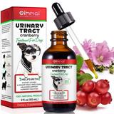 Oimmal Urinary Tract Infection Drops for Dog | Natural Cranberry Kidney + Bladder Support Supplement Dog Renal Health & Care Drops (2 fl oz / 60 mL) - 1Pack