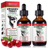 Oimmal Urinary Tract Infection Drops for Dog | Natural Cranberry Kidney + Bladder Support Supplement Dog Renal Health & Care Drops (2 fl oz / 60 mL) - 2Pack