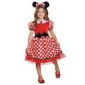 Girls Size Small (4-6x) Minnie Mouse Red Classic Halloween Child Costume Disney Minnie Mouse Disguise