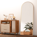 CISTEROMAN 64 x21 Full Length Mirror Arched Mirror Floor Mirror with Stand Full Body Mirror Gold Arch Standing Mirror Large Bedroom Mirror for bedroom