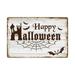 Loopsun Fall Decorations for Home Halloween Retro Tin Signs Vintage Metal Sign Iron Painting For Wall Decor 12 X 8 INCH